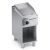 Fry top elettrico rigato in acciaio dolce + vano aperto X2FRE05VV