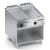 Fry top elettrico inox con specchio+vano aperto X4FBEP10VVR