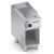 Fry top elettrico liscio in acciaio dolce + vano aperto X4FLES05VV