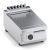 Fry top elettrico liscio in inox con specchio X7FBE05TTL