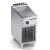 Fry top elettrico rigato in inox con speccho+vano aperto X7FBE05VVR