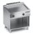Fry top elettrico liscio in inox con specchio+vano aperto X7FBE10VVL