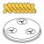 Trafila fusilli PF15E/MPF1,5N