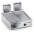 Fry top a gas in acciaio inox con specchio X4FBGP10TTR