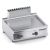 Fry top gas liscio in acciaio inox con finitura a specchio X7FBG10TTL
