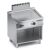 Fry top gas liscio in acciaio inox con specchio+vano aperto X7FBG10VVL