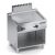 Fry top gas piastra liscia / rigata in inox+vano aperto X7FBG10VVR