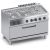 Cucina gas 6 fuochi top + forno gas maxi 105 x 53 cm X2CUG15FFM