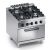 Cucina gas 4 fuochi top + forno a gas - p.line X4CUGP10FF