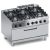 Cucina gas 6 fuochi+forno gas maxi 105x53 cm - p.line X4CUGP15FFM