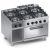 Cucina gas 6 fuochi+vano aperto+forno a gas - s.line X4CUGS15FF