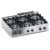 Cucina gas 6 fuochi top - solution line X4CUGS15TT
