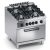 Cucina gas 4 fuochi+forno e.statico - p.line X4CUMP10FF