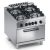 Cucina gas 4 fuochi + forno e.statico - s.line X4CUMS10FF