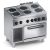 Cucina elettrica X6CUE15FF 6 piastre + forno