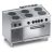 Cucina elettrica 6 piastre+vano aperto+forno e.statico 2/1 X7CUE15FF