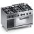 Cucina gas 6 fuochi top + vano aperto + forno gas 2/1 X7CUGP15FF