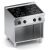 Cucina elettrica in vetroceramica 4 piastre top+vano aperto X7VCE10VV